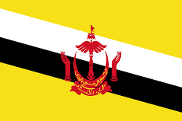 Negara ASEAN paling timur ditunjukkan dengan bendera di bawah ini